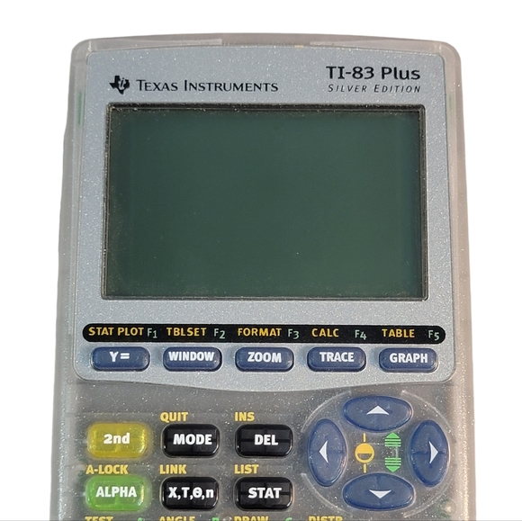 Texas Instruments TI-83 Plus Silver Edition Graphic Scientific Calculator Clear - Picture 3 of 12